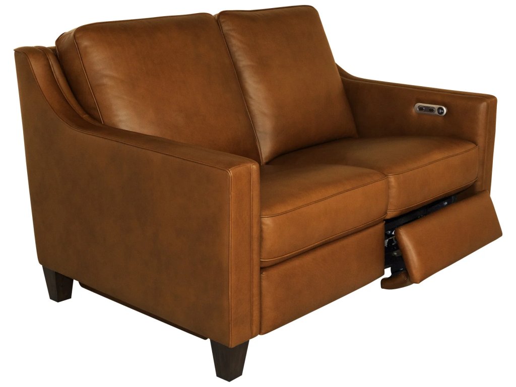 Finley Leather Power Inclining Loveseat - image 11