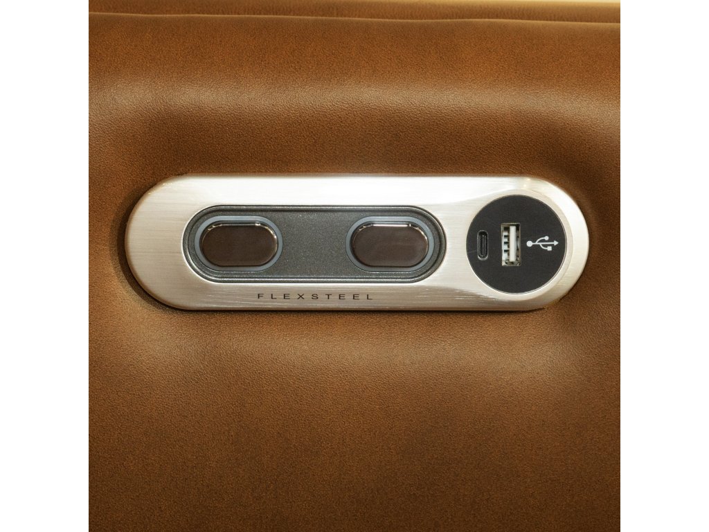 Finley Leather Power Inclining Loveseat - image 15