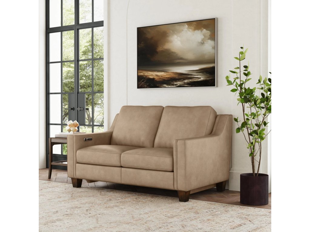 Finley Leather Power Inclining Loveseat - image 4