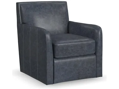 Beckett Leather Swivel Chair