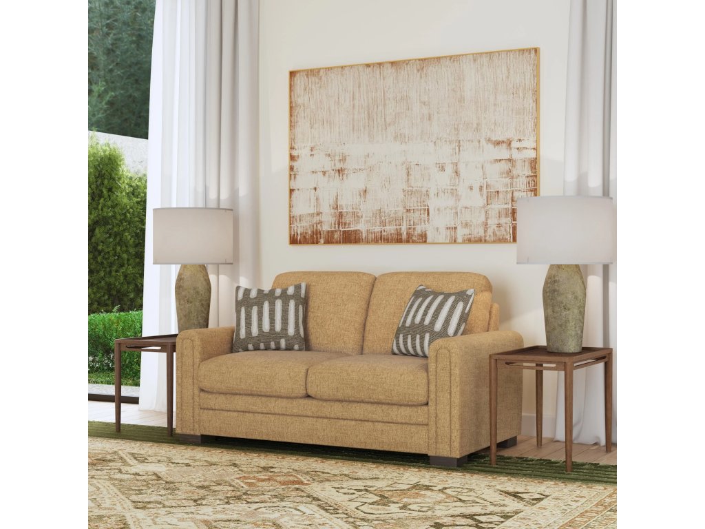 Rudy Fabric Loveseat - image 1