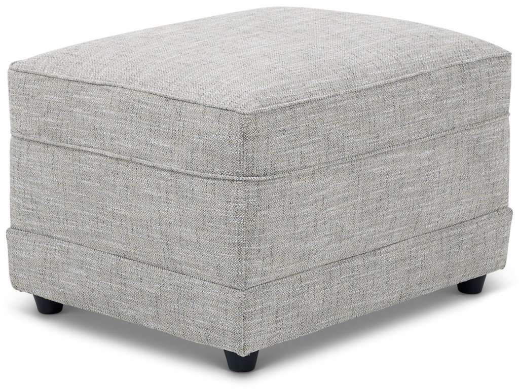 Aggie Fabric Ottoman - main image