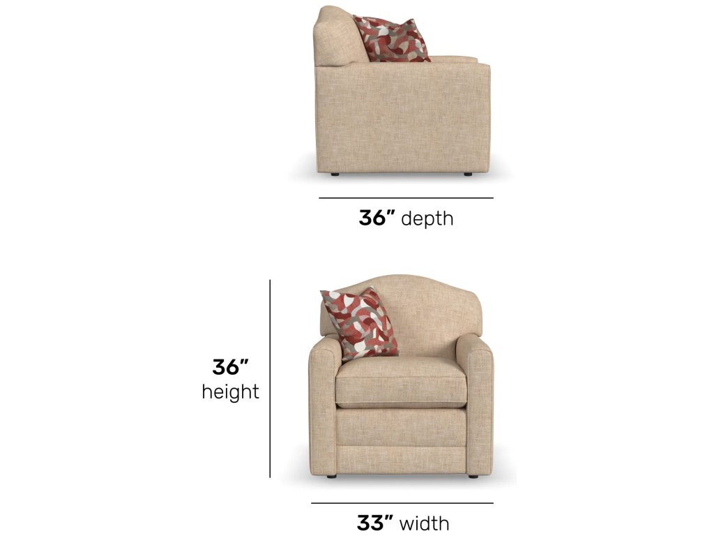 Aggie Fabric Chair - image 4