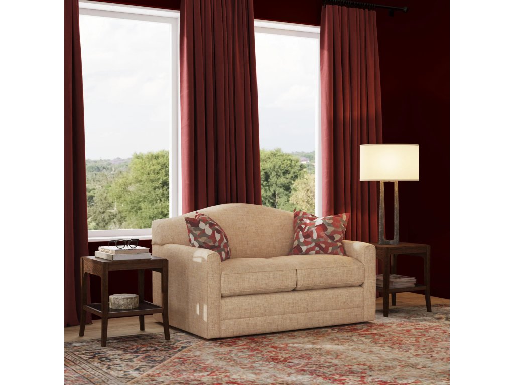 Aggie Fabric Loveseat - image 1