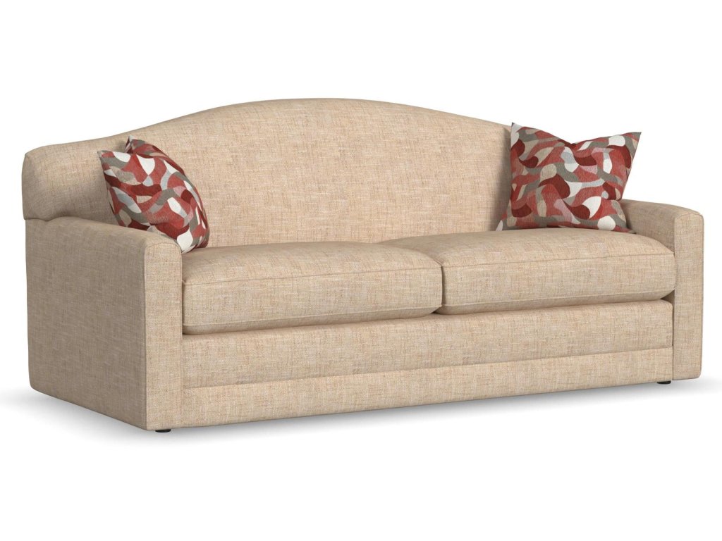 Aggie Fabric Two-Cushion Sofa - main image