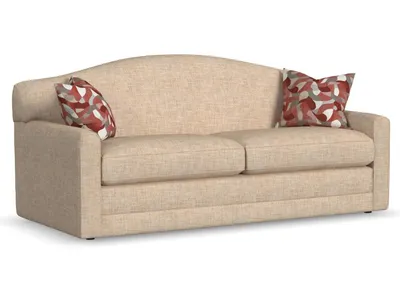 Aggie Fabric Two-Cushion Sofa