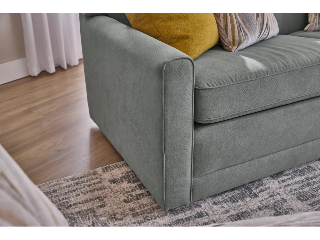 Aggie Fabric Two-Cushion Sofa - image 5
