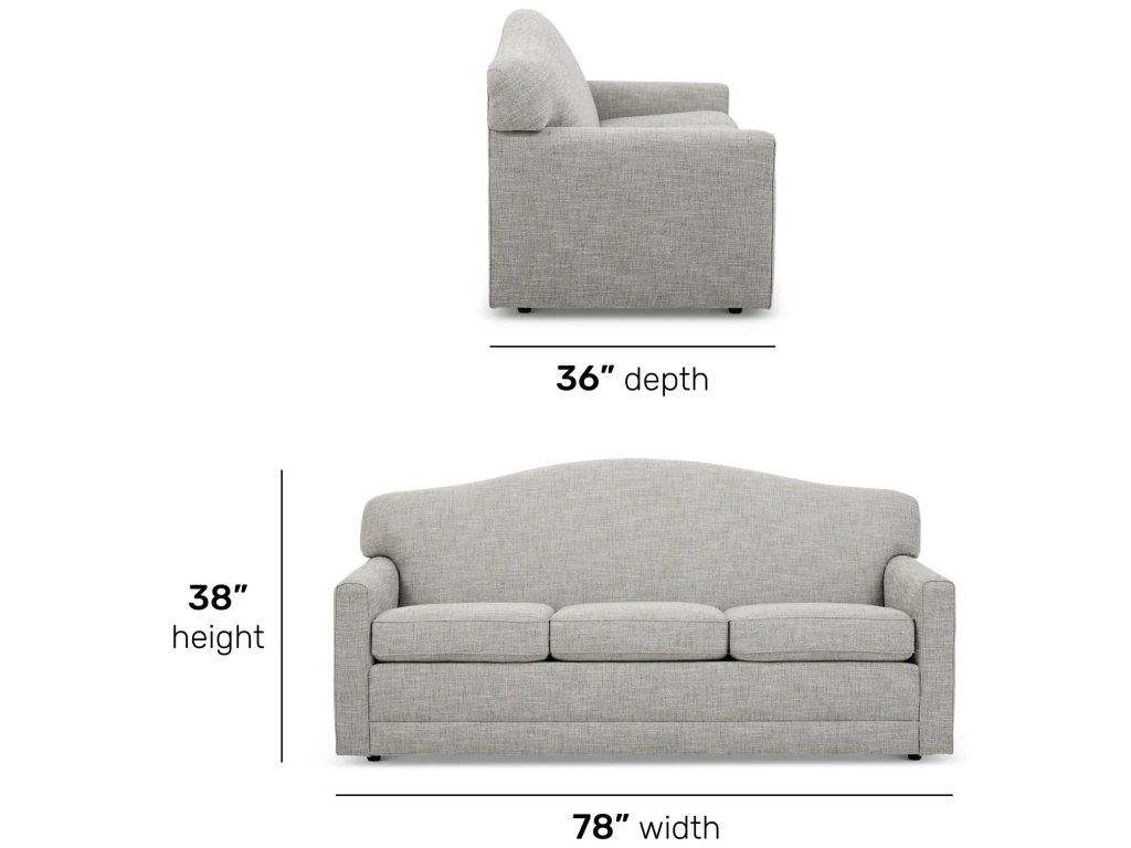 Aggie Fabric Sofa - image 4