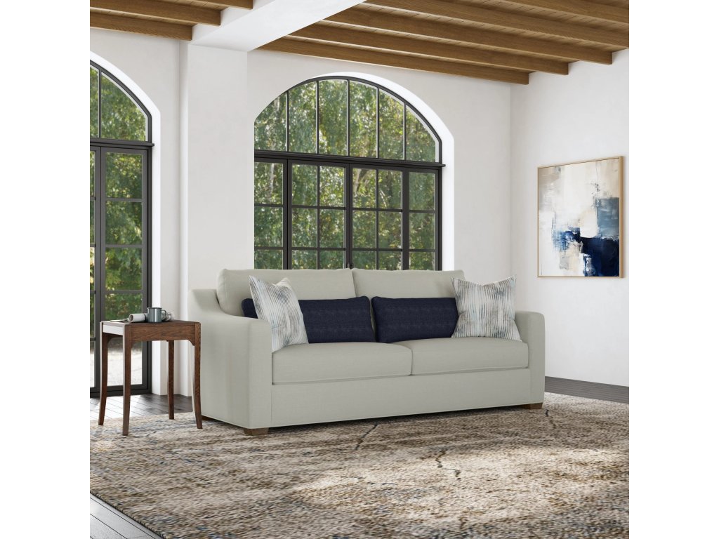 Milo Fabric Two-Cushion Sofa - image 1