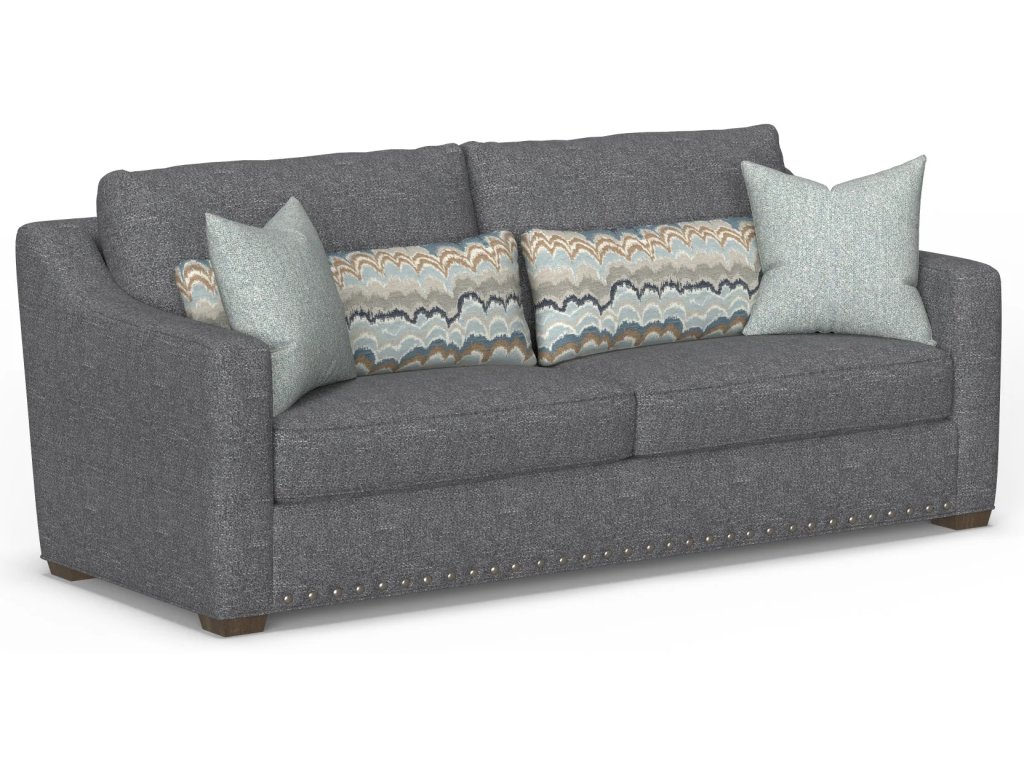 Milo Fabric Two-Cushion Sofa - main image