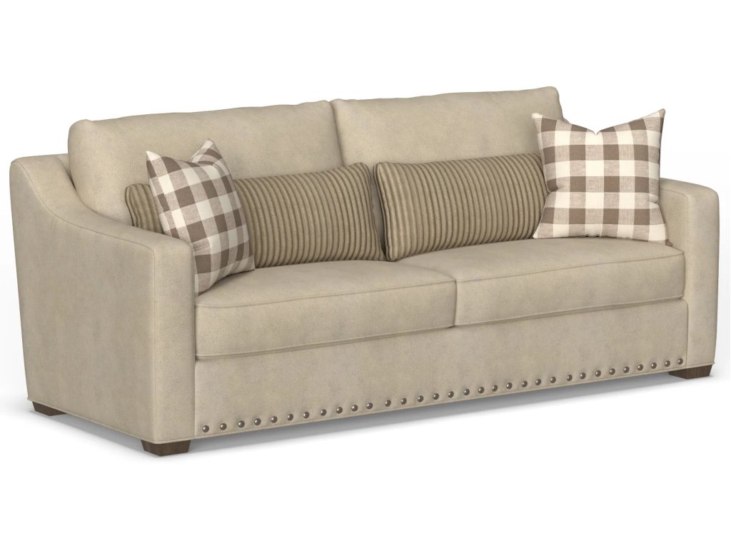 Milo Fabric Two-Cushion Sofa - image 4