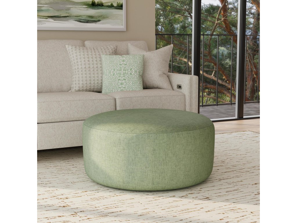 Pouf Fabric Cocktail Ottoman - image 1