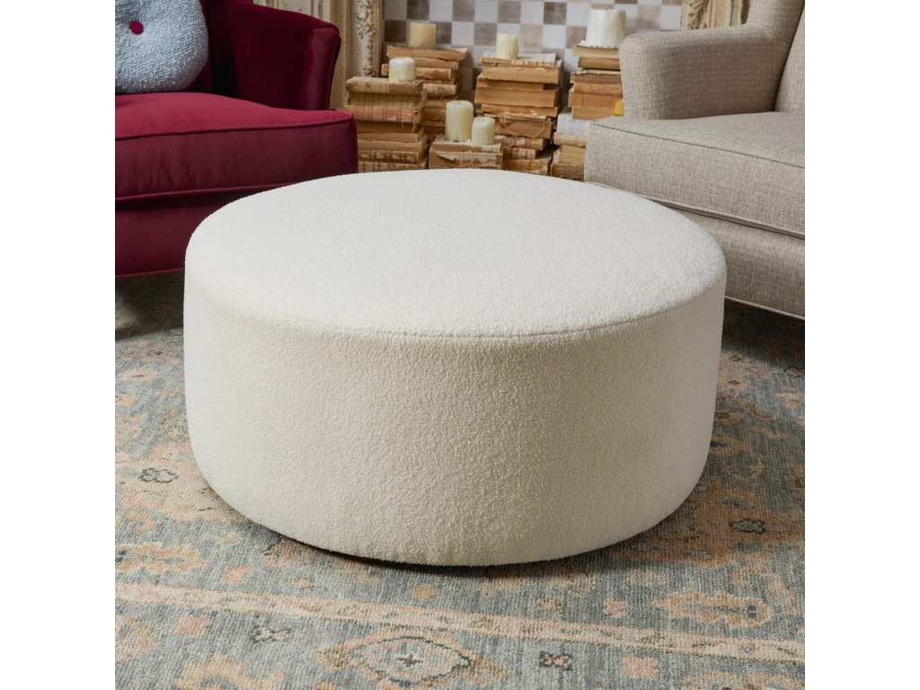 Pouf Fabric Cocktail Ottoman - image 4