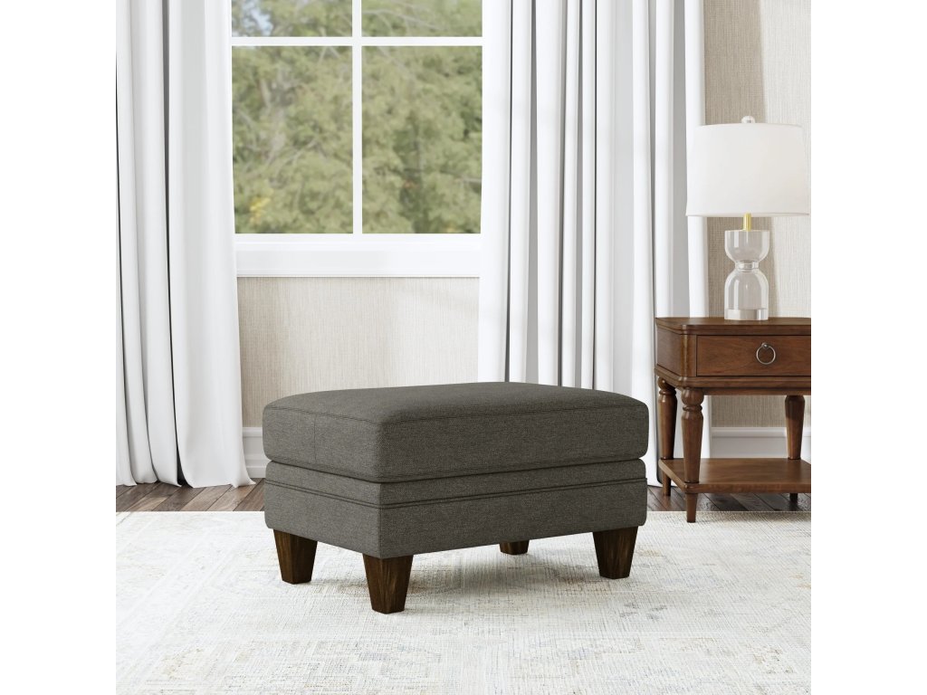 Lottie Fabric Ottoman - image 1