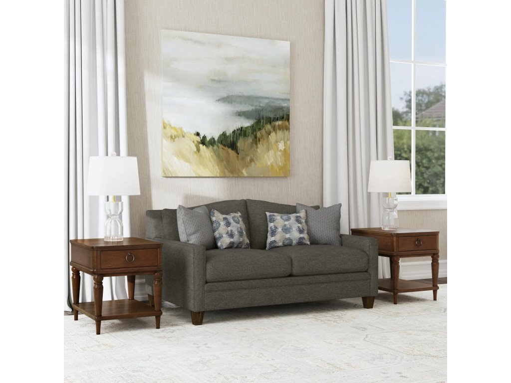 Lottie Fabric Loveseat - image 1