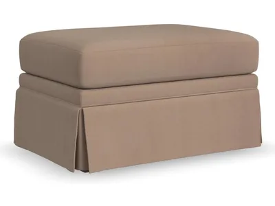 Lottie Fabric Ottoman