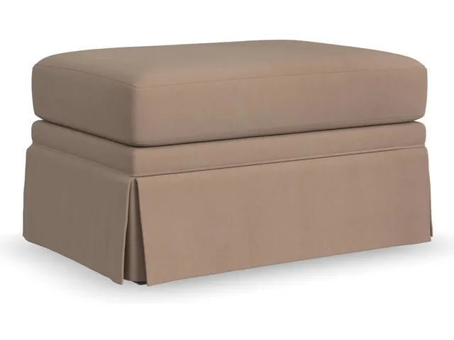 Lottie Fabric Ottoman