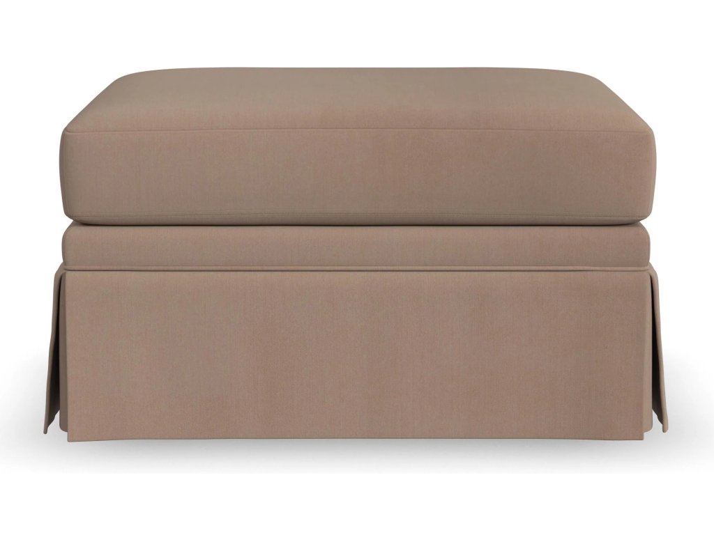 Lottie Fabric Ottoman - image 2
