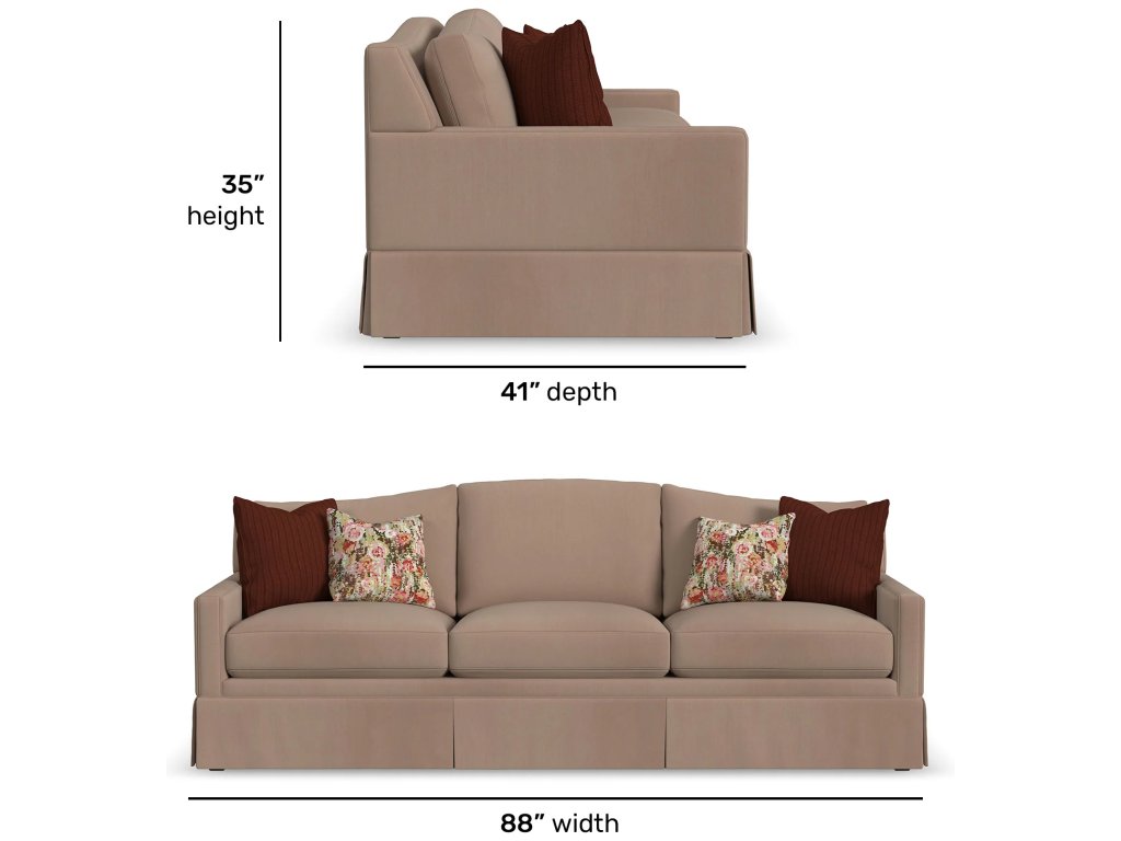 Lottie Fabric Sofa - image 4