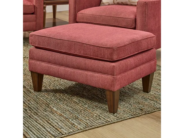 Eleanora Fabric Ottoman