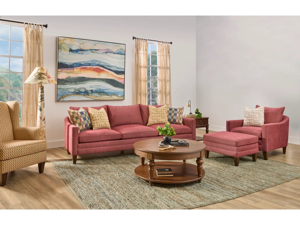 Eleanora Fabric Ottoman - image 3