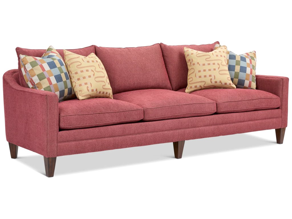 Eleanora Fabric Large Three-Cushion Sofa - main image