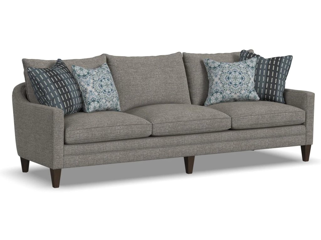 Eleanora Fabric Large Three-Cushion Sofa - image 4