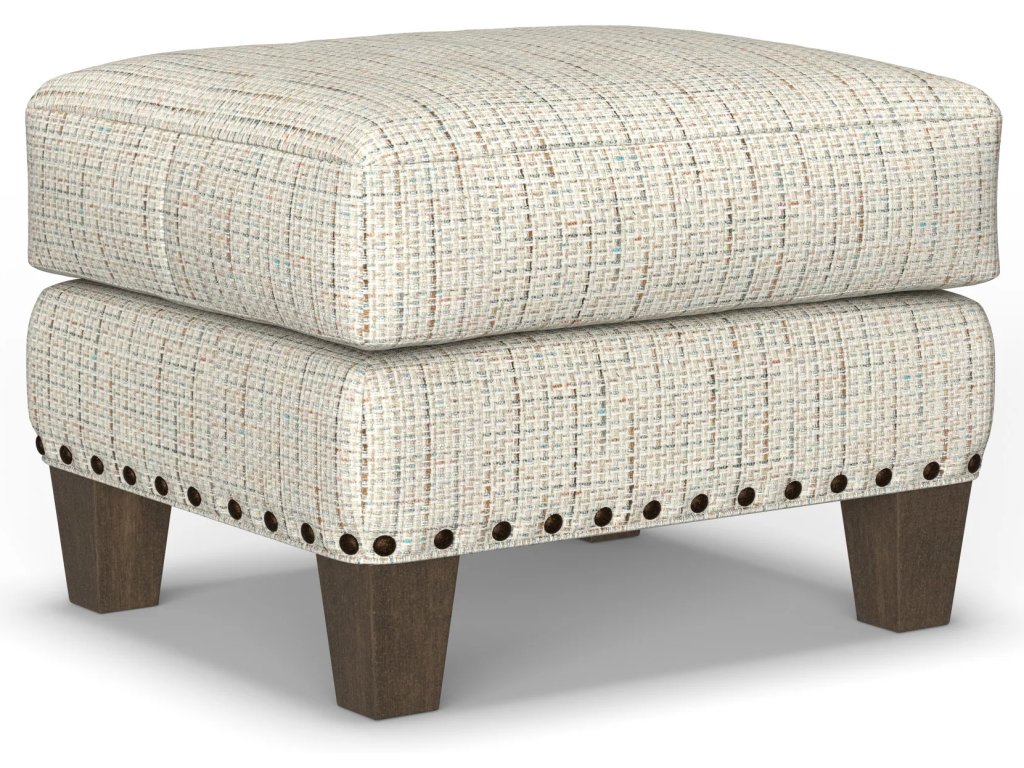Gianna Fabric Ottoman - main image