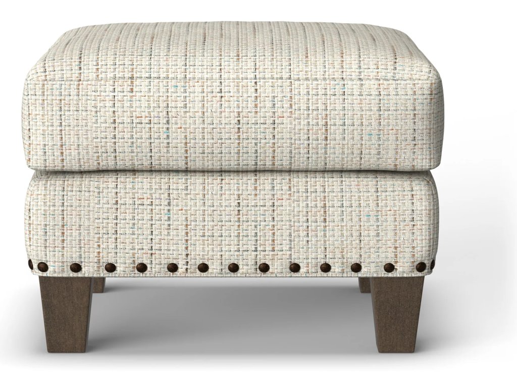 Gianna Fabric Ottoman - image 4
