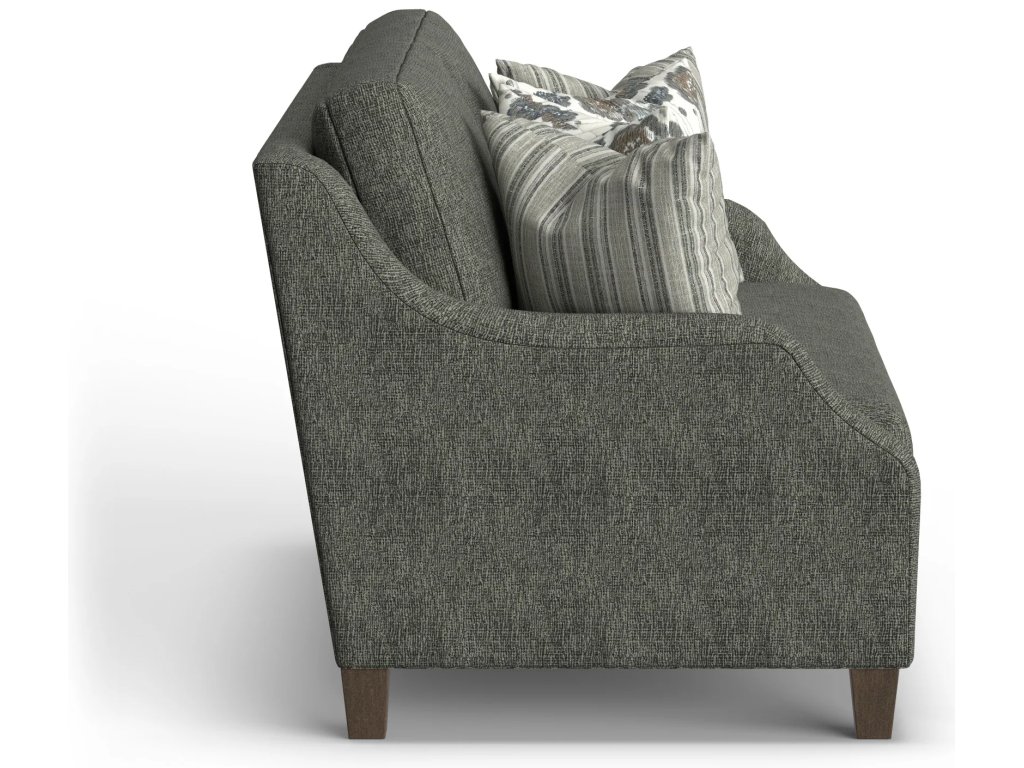 Gianna Fabric Bench Loveseat - image 2