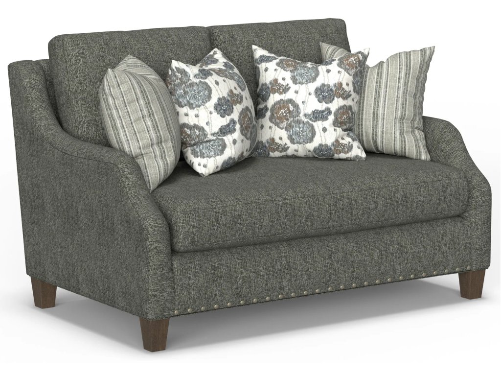 Gianna Fabric Bench Loveseat - image 3