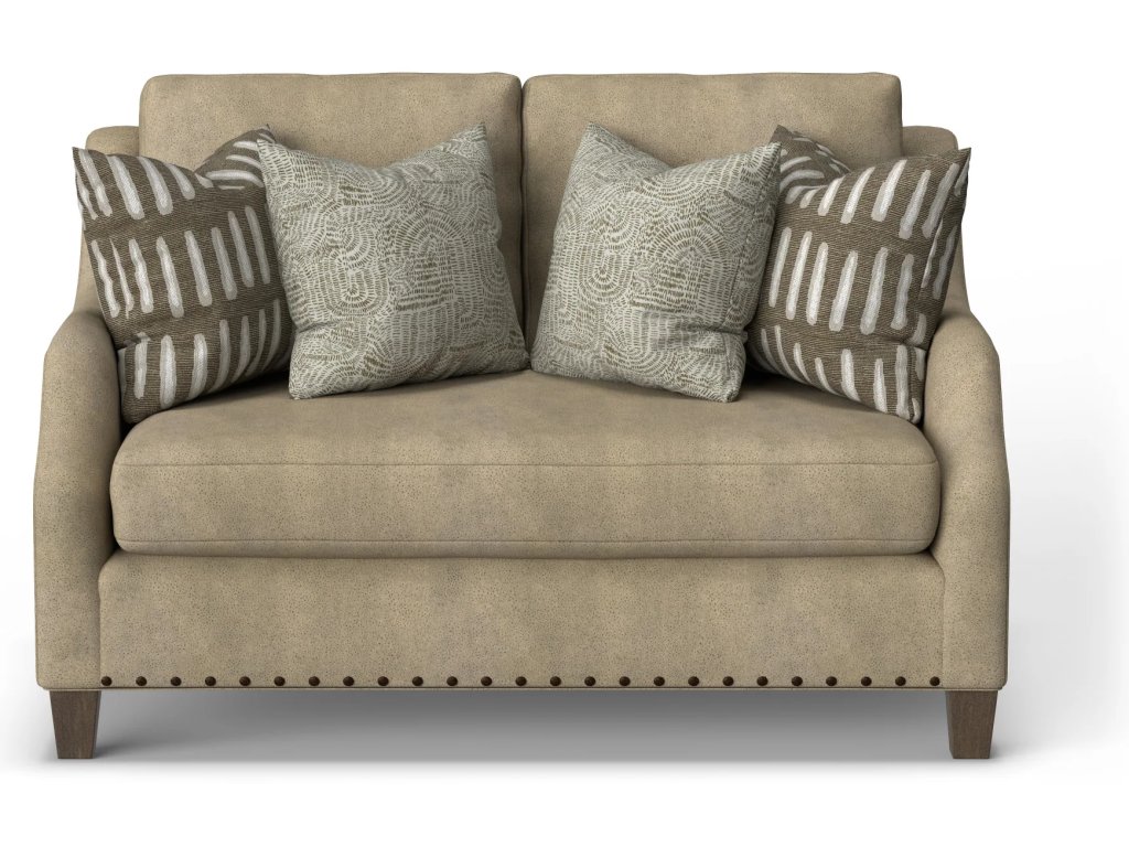 Gianna Fabric Bench Loveseat - image 5