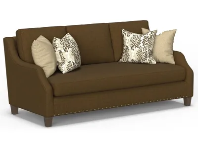 Gianna Fabric Bench Sofa