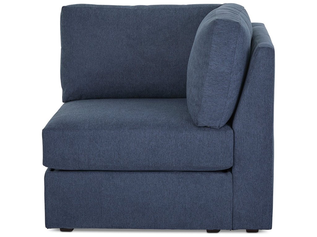 Flex Gray Fabric Corner Chair - image 2