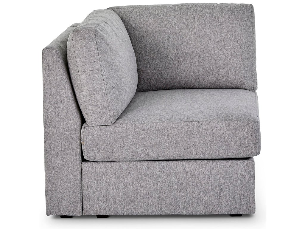 Flex Gray Fabric Corner Chair - image 4