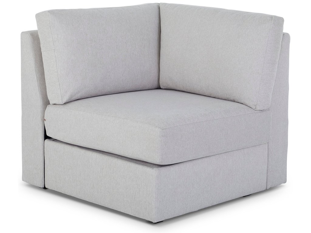 Flex Gray Fabric Corner Chair - image 6