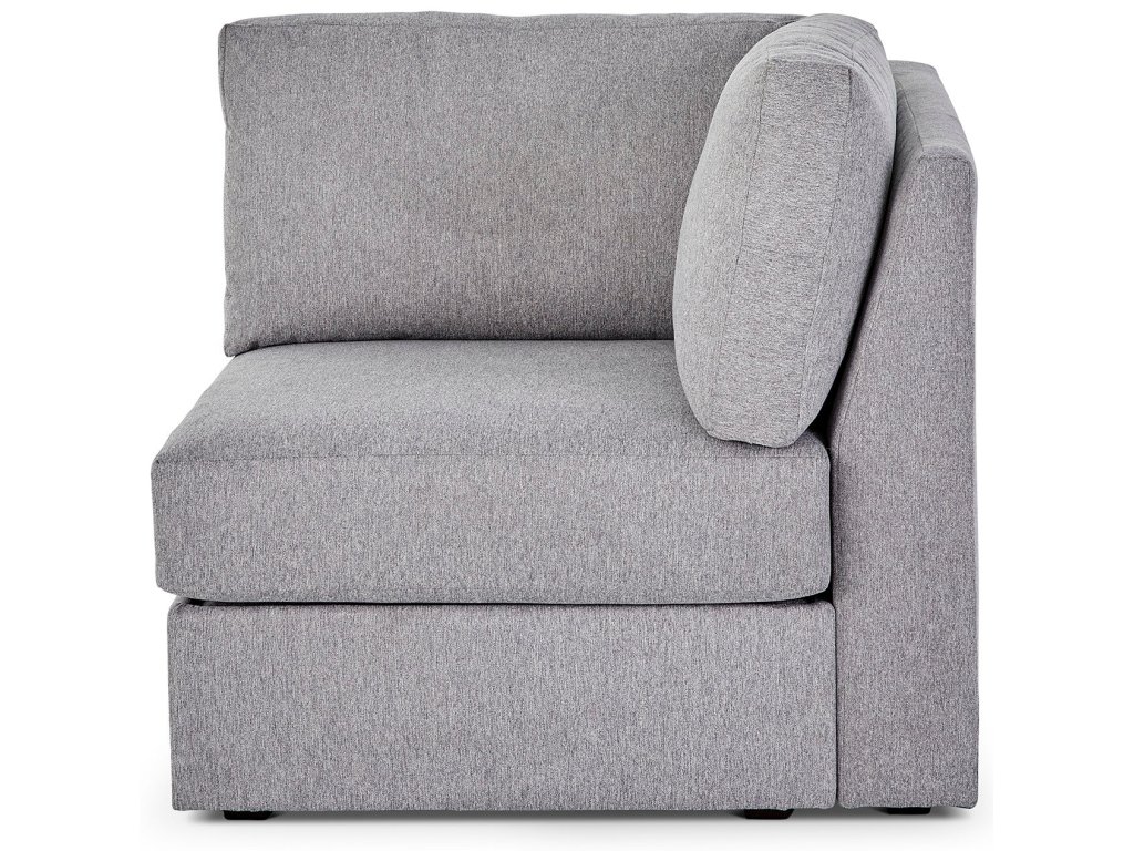 Flex Gray Fabric Corner Chair - image 7