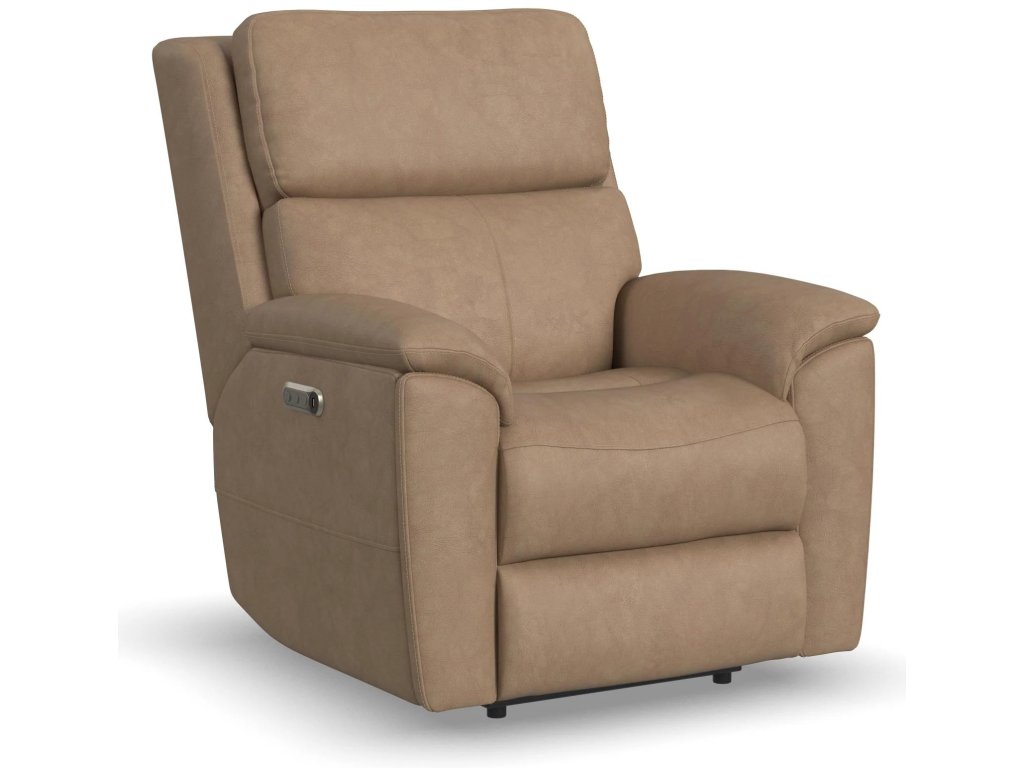 Porter Leather Power Recliner with Power Headrest & Lumbar - main image