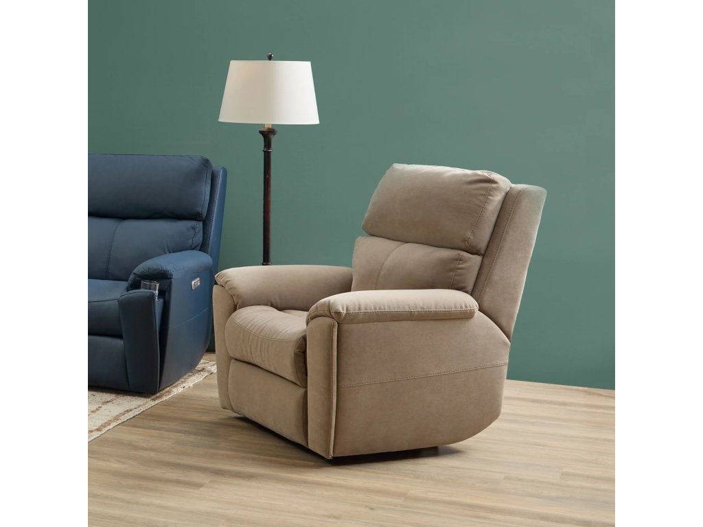 Porter Leather Power Recliner with Power Headrest & Lumbar - image 1