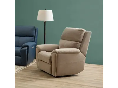Porter Leather Power Recliner with Power Headrest & Lumbar - Alternative View