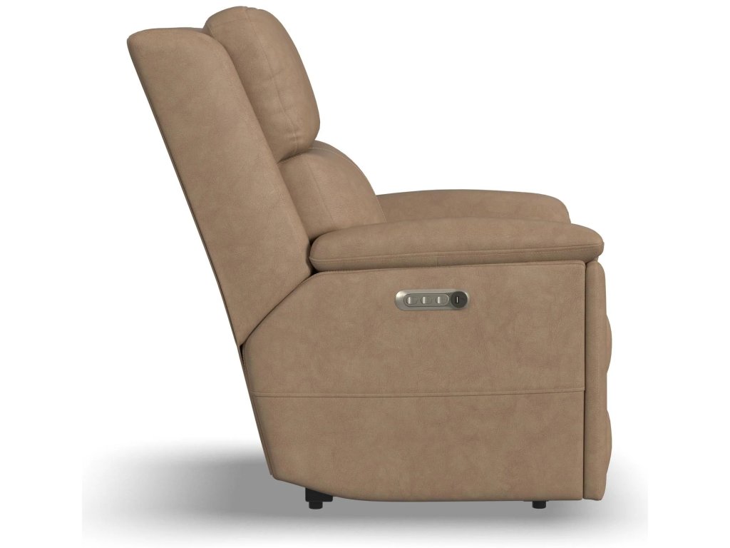 Porter Leather Power Recliner with Power Headrest & Lumbar - image 3
