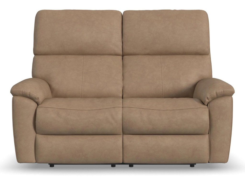 Porter Leather Power Reclining Loveseat with Power Headrest & Lumbar - image 2