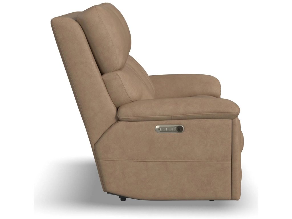 Porter Leather Power Reclining Loveseat with Power Headrest & Lumbar - image 3