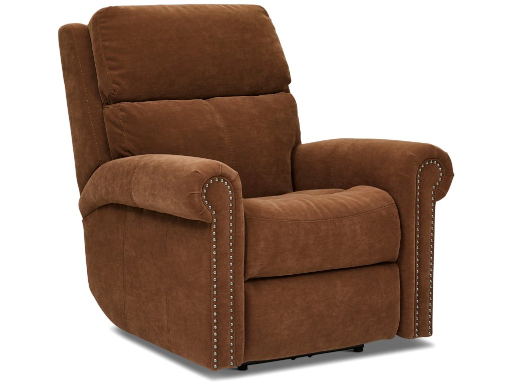 Bernard Leather Power Recliner with Power Headrest & Lumbar - main image