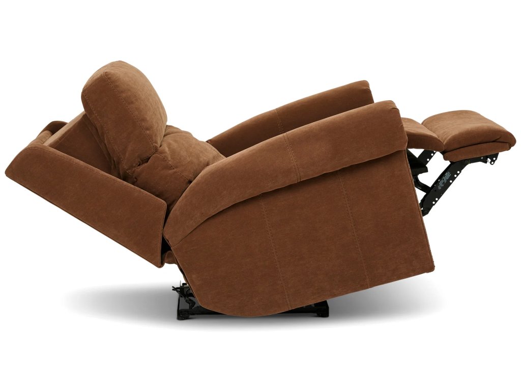 Bernard Leather Power Recliner with Power Headrest & Lumbar - image 5