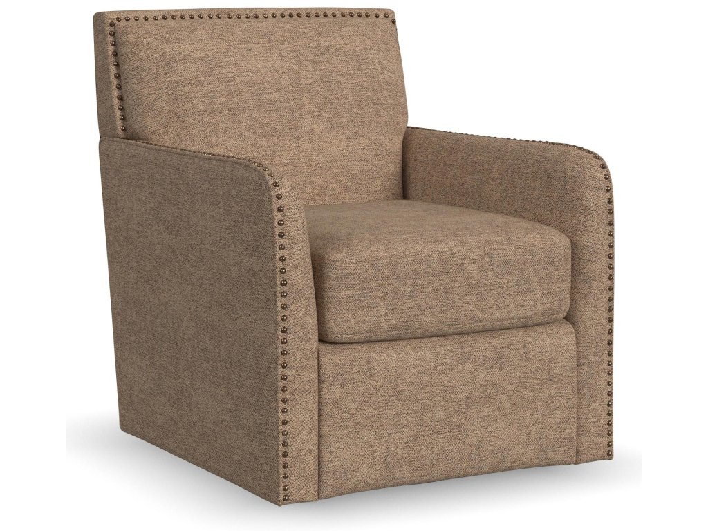 Beckett Fabric Swivel Chair - main image