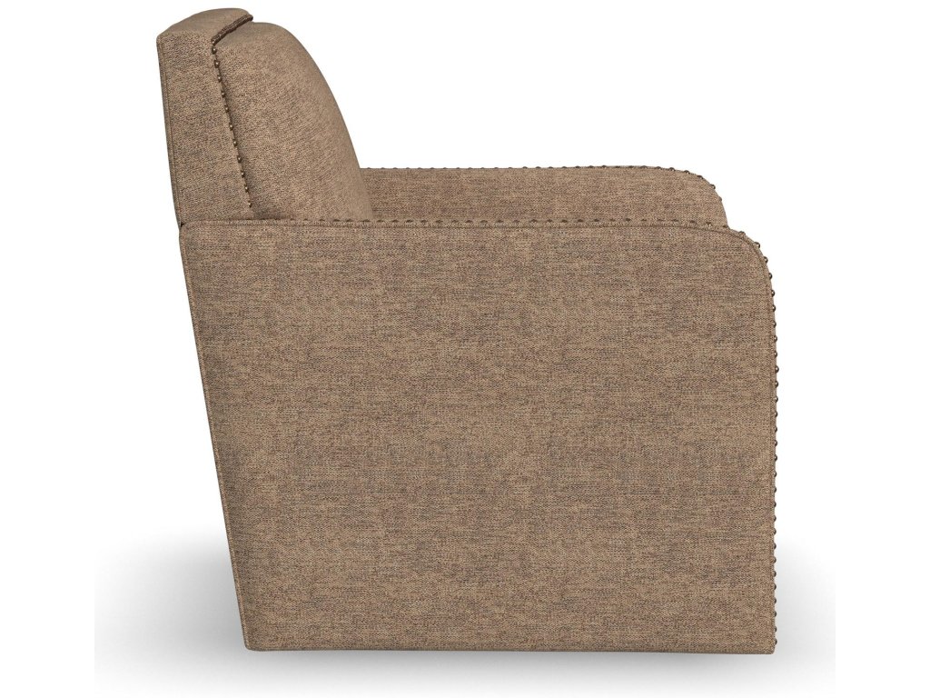 Beckett Fabric Swivel Chair - image 2