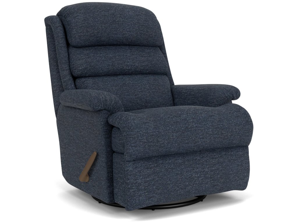 Yukon Fabric Swivel Gliding Recliner - main image