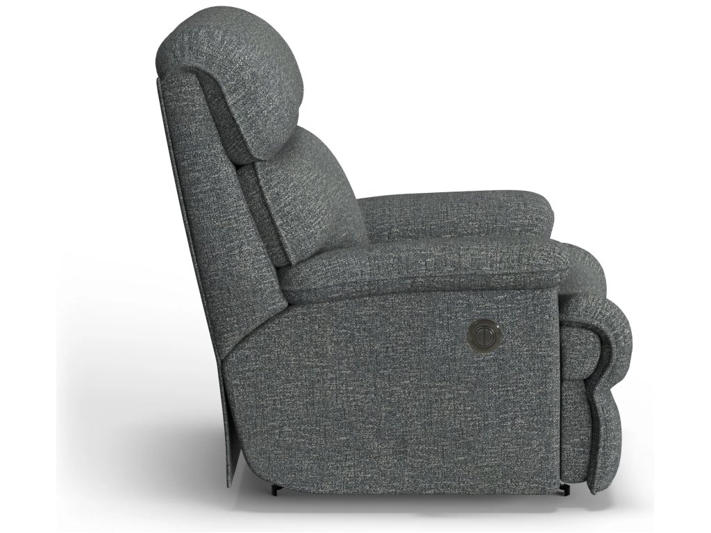 Geneva Fabric Power Rocking Recliner - image 5