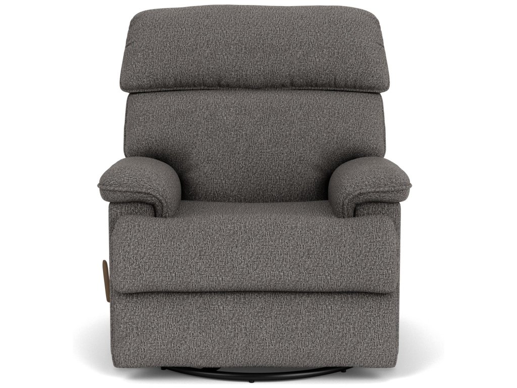 Geneva Fabric Swivel Gliding Recliner - image 1